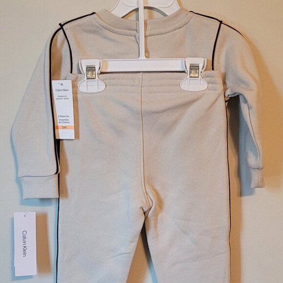 Calvin Klein 2pc Knit Jog Set - Picture 2 of 7